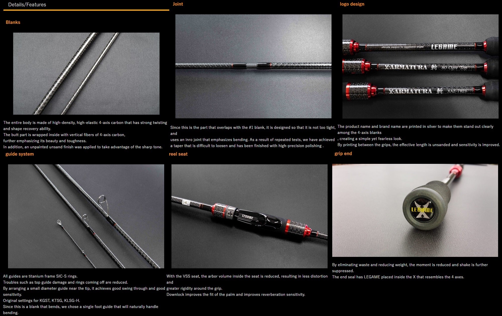 Le Game Rod Spinning X-Armatura XAZ-8223 Eging Ogre Top (3051)